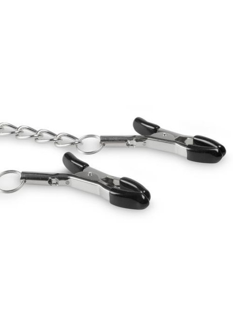 Stymulator-Classic Nipple Clamps With Chain - Zaciski na sutki