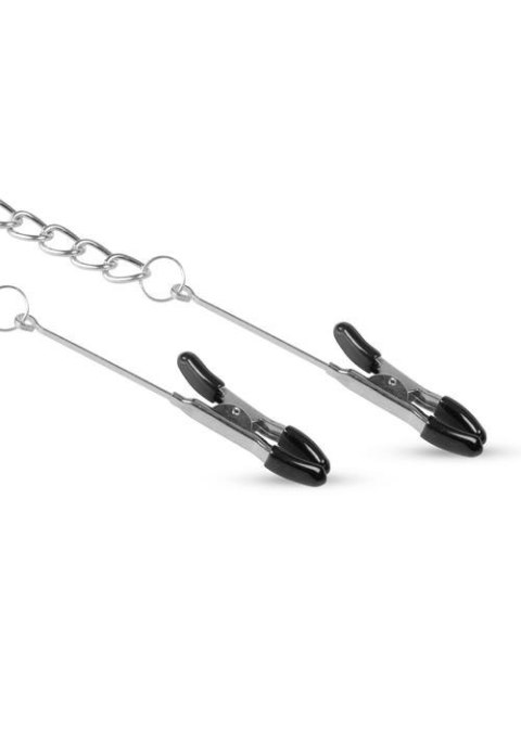 Stymulator-Long Nipple Clamps With Chain - Zaciski na sutki