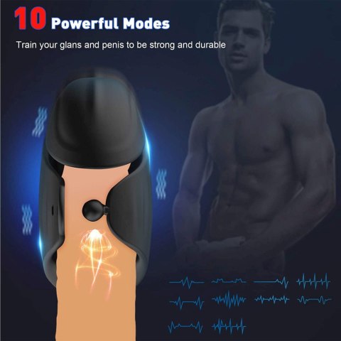 Adjustable wearable Penis vibrator - Maturbator wibrujący