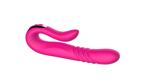 Deluxe Twirling Vibrating Thruster RED - wibrator punktu G