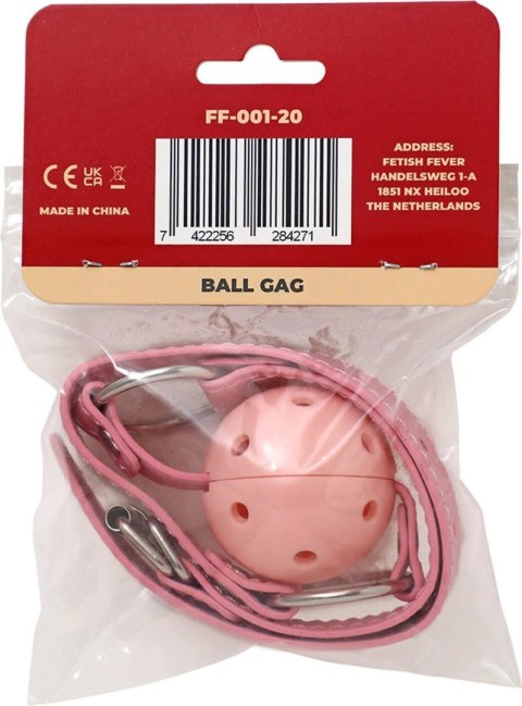 Fetish Fever - Ball Gag - Pink - Knebel z kulką