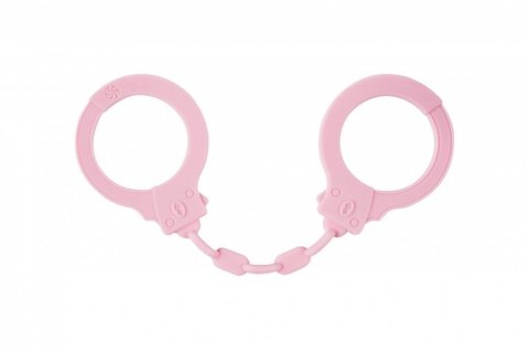 Silicone Handcuffs Party Hard Suppression Pink