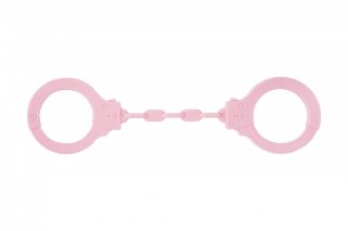 Silicone Handcuffs Party Hard Suppression Pink