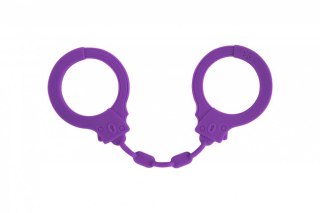 Silicone Handcuffs Party Hard Suppression Purple