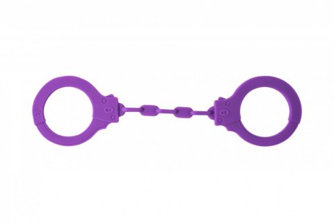 Silicone Handcuffs Party Hard Suppression Purple