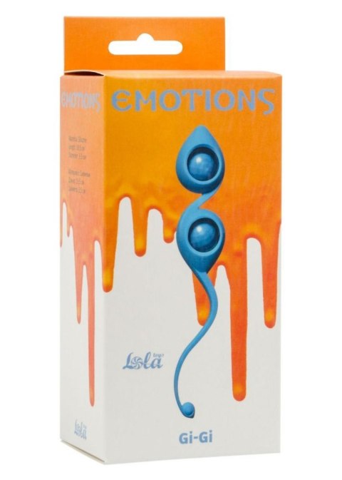 Vaginal balls Emotions Gi-Gi turquoise