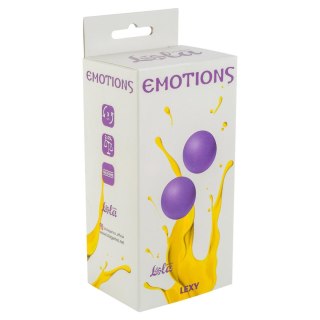 Vaginal balls without a loop Emotions Lexy Large purple - kulki gejszy