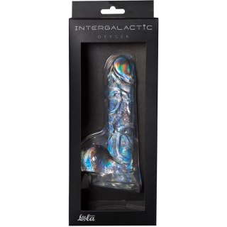  Transparent Dildo Intergalactic Oxygen - Dildo z przyssawką