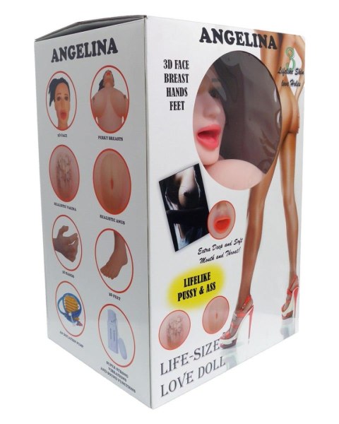 ANGELINA 3D - Vibrating - Seks lalka