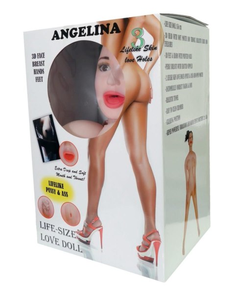 ANGELINA 3D - Vibrating - Seks lalka