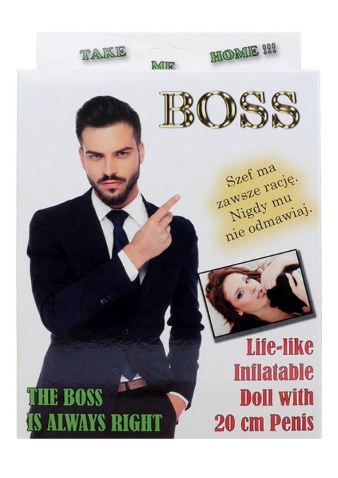 BOSS Male Doll - Seks lalka męska