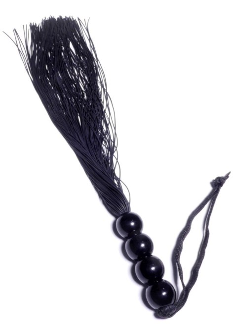 Silicone Whip Black 14"" - Fetish B - Series