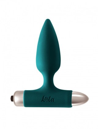 Vibrating Anal Plug Spice it up New Edition Glory Dark green - Wibrujący korek analny