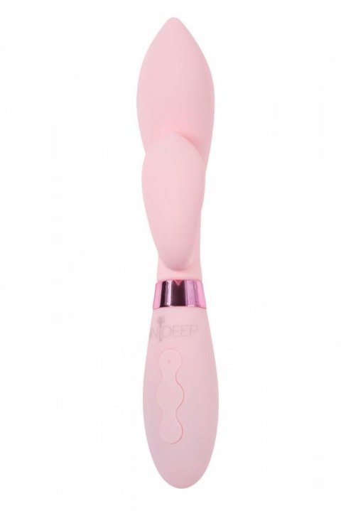 Wibrator-Rechargeable Vibrator Indeep Juna Pink - Wibrator króliczek