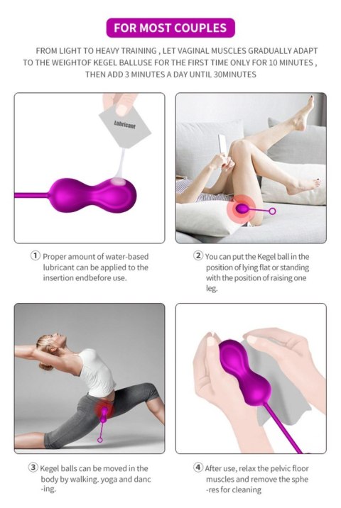 Kegel Balls - Set - zestaw kulek gejszy