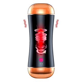 Vibrating Masturbation Cup USB 10 function + Interactive Function / Double Ends