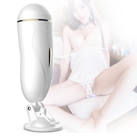 Vibrating Masturbation Cup USB 7 + Interactive Function / Talk Mode - Maturbator wibrujący