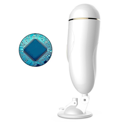 Vibrating Masturbation Cup USB 7 + Interactive Function / Talk Mode - Maturbator wibrujący