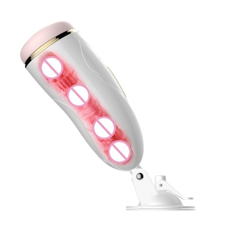 Vibrating Masturbation Cup USB 7 + Interactive Function / Talk Mode - Maturbator wibrujący