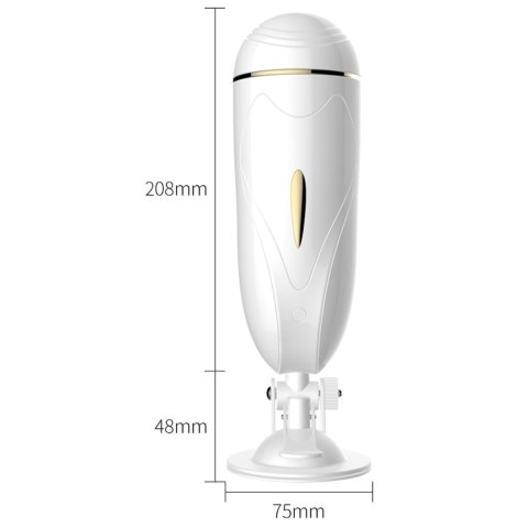 Vibrating Masturbation Cup USB 7 + Interactive Function / Talk Mode - Maturbator wibrujący