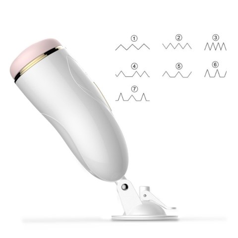 Vibrating Masturbation Cup USB 7 + Interactive Function / Talk Mode - Maturbator wibrujący