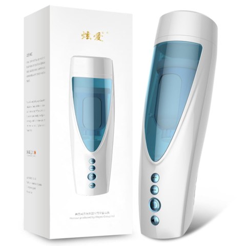 Vibrating, Rotating and Flashing Masturbation USB 10+10 Function / Talk Mode