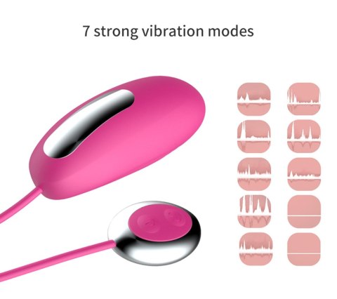 Stymulator-Silicone Clit Massager USB 7 function / Heating