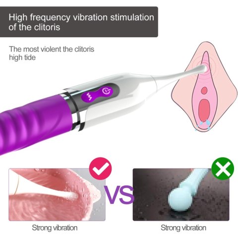 Stymulator- Stimulator clitoris, USB Magnetic charging, 7 Frequency Vibration