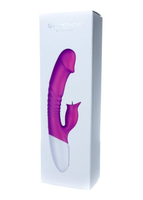 Wibrator-Silicon, Vibrator 7 Function and Heating Mode, Purple