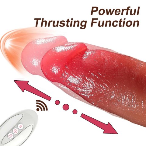 Wibrator-Silicone, 10 vibration modes 7 thrusting function, Heating