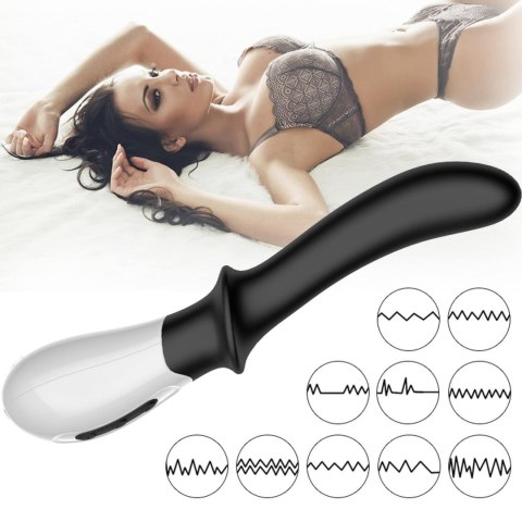 Wibrator-Silicone Prostate / G-spot Massager USB 10 Function / Heating - Wibrator analny