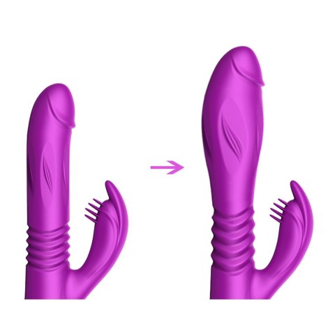 Silicone Vibrator USB - Wibrator króliczek