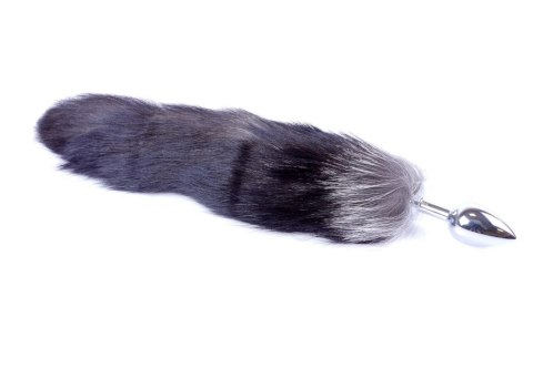 Fox TAIL- Black XXL - korek analny z ogonem