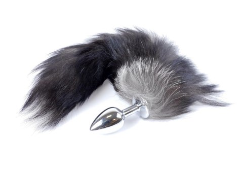 Fox TAIL- Black XXL - korek analny z ogonem