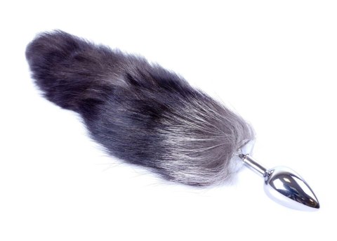 Fox TAIL- Black XXL - korek analny z ogonem