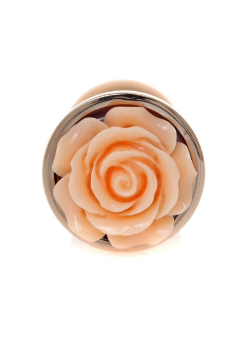 Red Gold PLUG ROSE- Peach - Metalowy korek analny