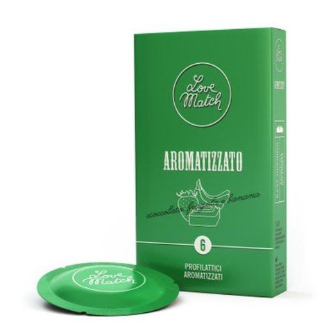 Love Match Arromatizato - 6 pcs pack - prezerwatywy