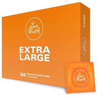 Love Match Extra Large - 144 pack - prezerwatywy XXL