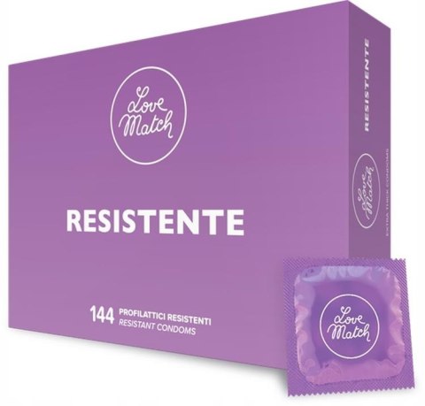 Love Match Resistante - 144 pack - prezerwatywy