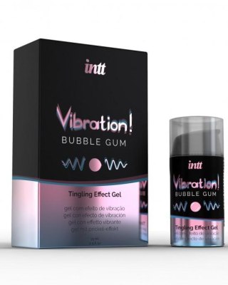 Żel-VIBRATION BUBBLE GUM 15 ml