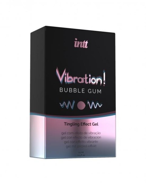 Żel-VIBRATION BUBBLE GUM 15 ml