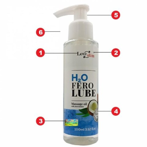 H2O FERO LUBE 100ml - Olejek do masażu