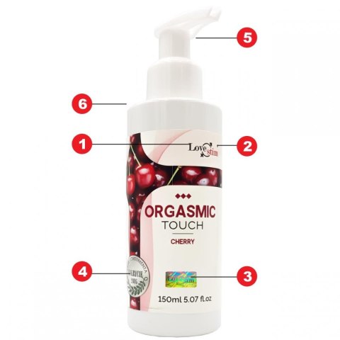 ORGASMIC TOUCH CHERRY 150 ML