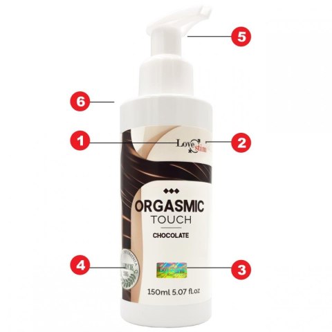  ORGASMIC TOUCH CHOCOLATE 150 ml