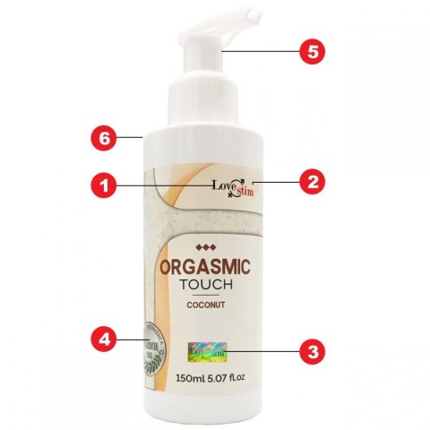 ORGASMIC TOUCH COCONUT 150 ml - Olejek do masażu