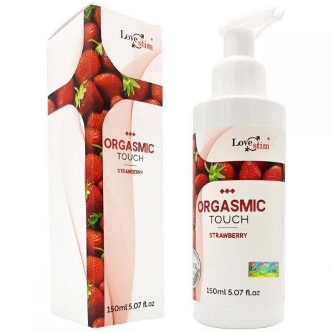 ORGASMIC TOUCH STAWBERRY 150 ml - Olejek do masażu