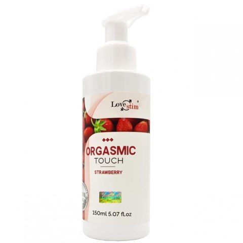 ORGASMIC TOUCH STAWBERRY 150 ml - Olejek do masażu