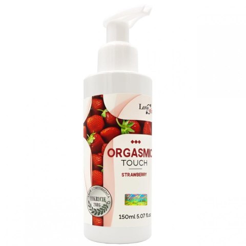 ORGASMIC TOUCH STAWBERRY 150 ml - Olejek do masażu