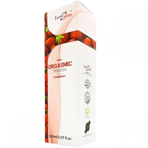 ORGASMIC TOUCH STAWBERRY 150 ml - Olejek do masażu