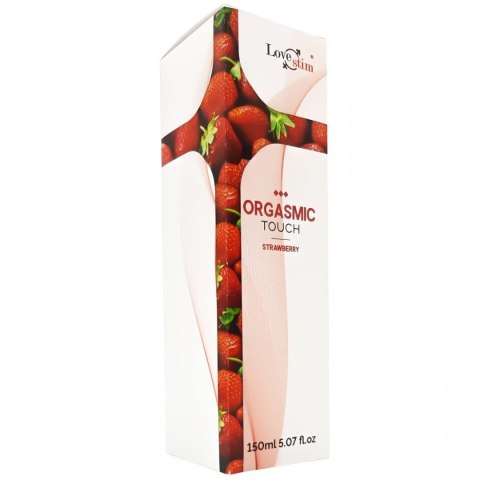 ORGASMIC TOUCH STAWBERRY 150 ml - Olejek do masażu